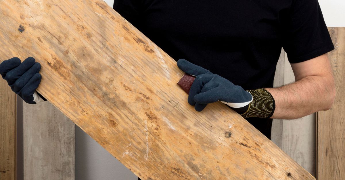 rimuovere la muffa dal legno
